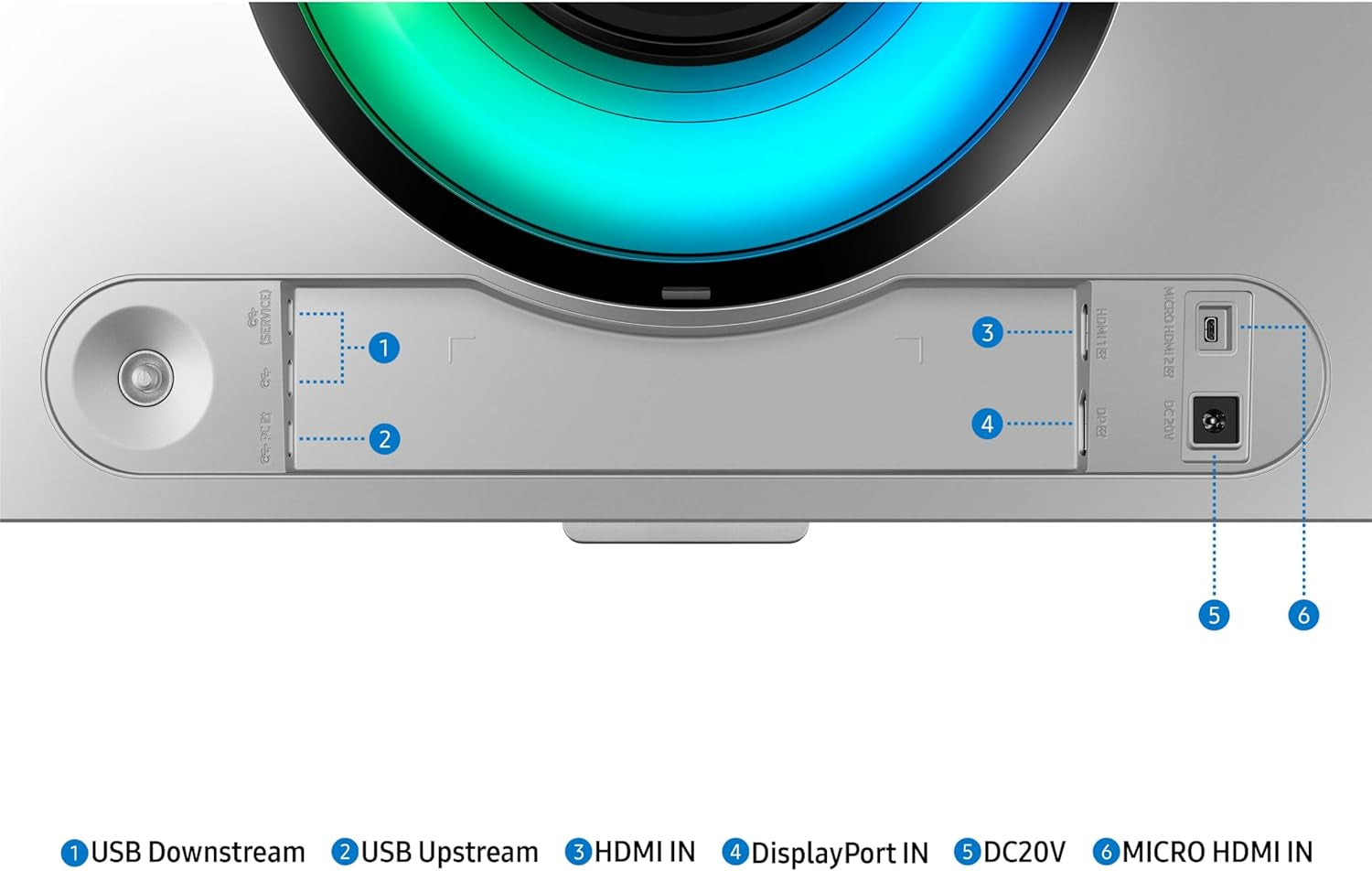 Samsung 49" Odyssey (G93SC) Series QD-OLED Curved Gaming Monitor | 240Hz, 0.03Ms, DQHD, G-Sync Compatible, Freesync Premium Pro, Adjustable Stand (LS49CG932SNXZA)
