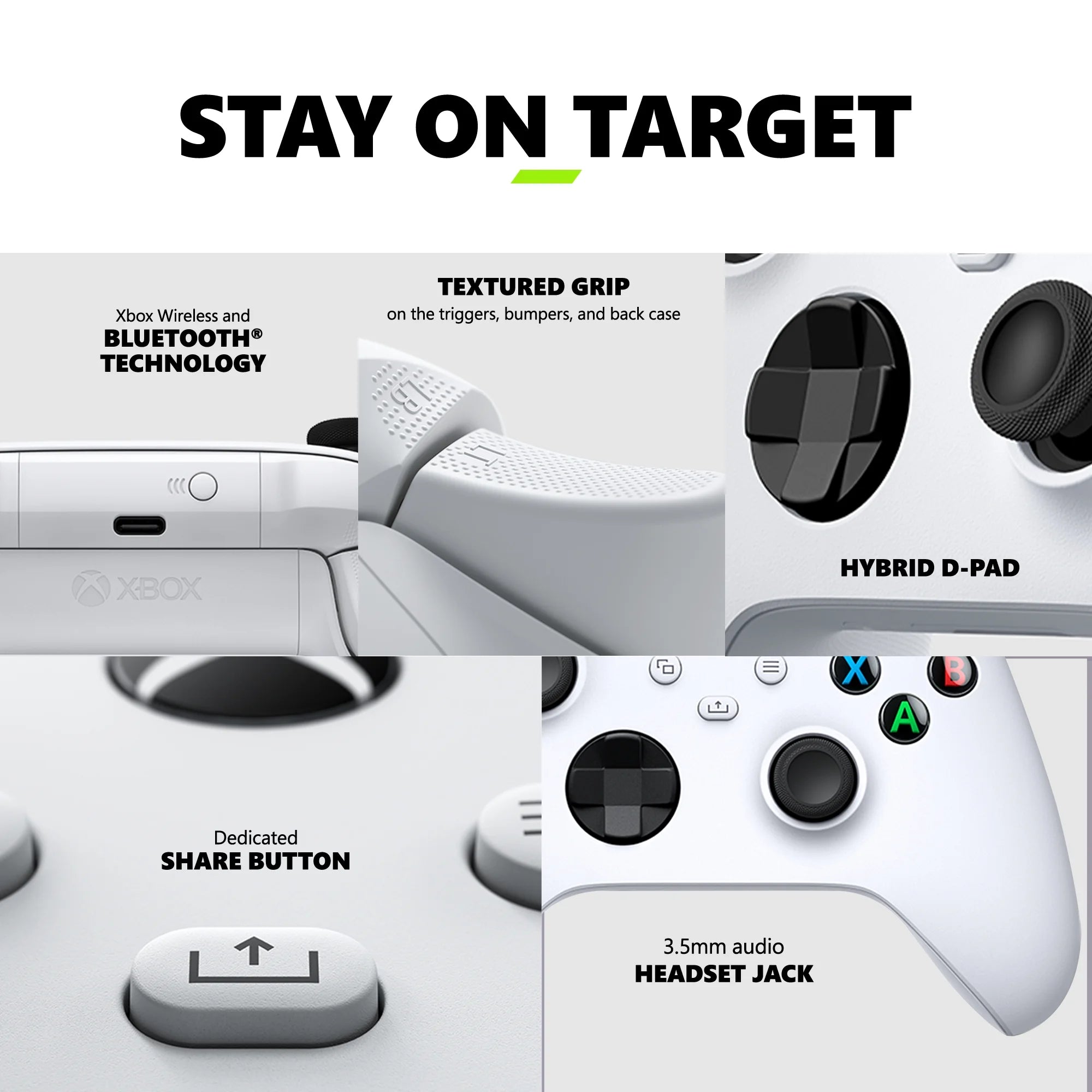 Wireless Controller – Robot White – for  Series X|S,  One, Pcs, Tvs, Mobile, and More