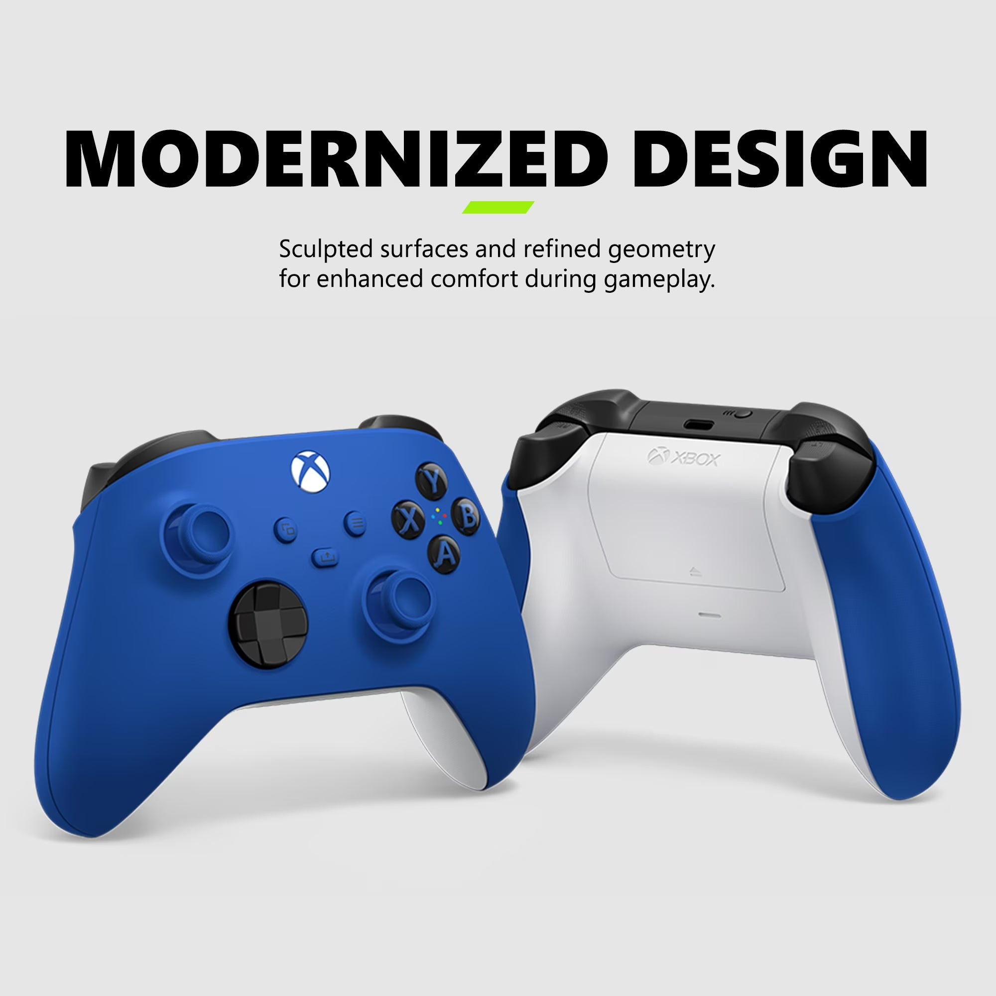 Wireless Controller – Shock Blue – for  Series X|S,  One, Pcs, Tvs, Mobile, and More