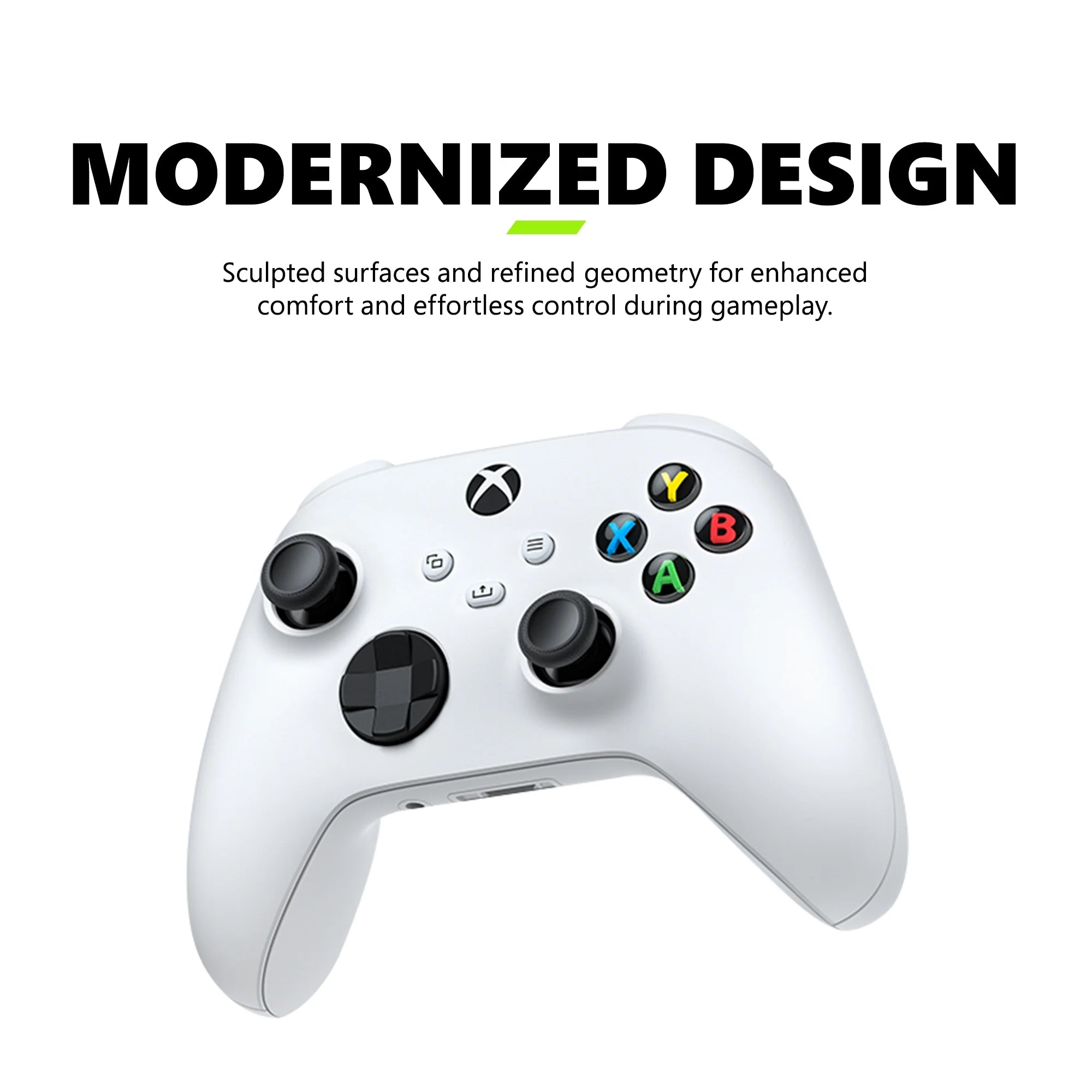 Wireless Controller – Robot White – for  Series X|S,  One, Pcs, Tvs, Mobile, and More