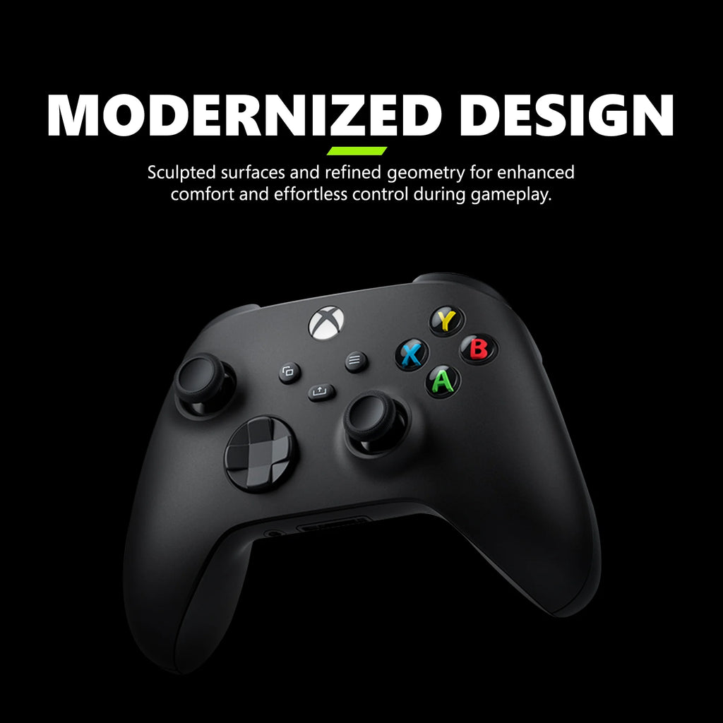Wireless Controller – Carbon Black – for  Series X|S,  One, Pcs, Tvs, Mobile, and More