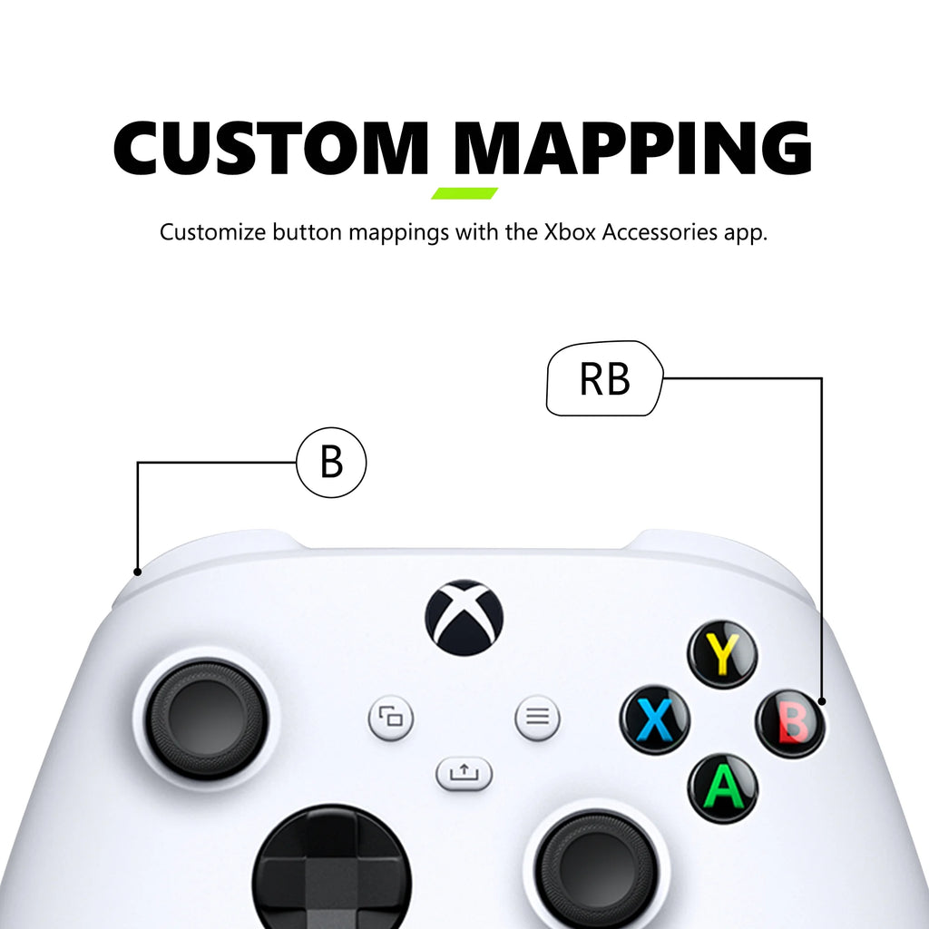 Wireless Controller – Robot White – for  Series X|S,  One, Pcs, Tvs, Mobile, and More