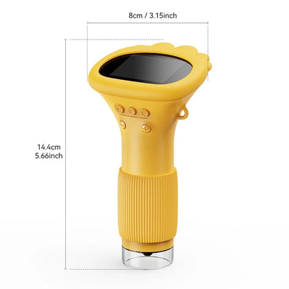 Kids Microscope - 1000X Buggy Lens Portable Microscope for Kids, Photo & Video Miniscope Pocket Microscope Toy, 2'' Digital Screen | Ideal for Boys & Girls Age 3-12