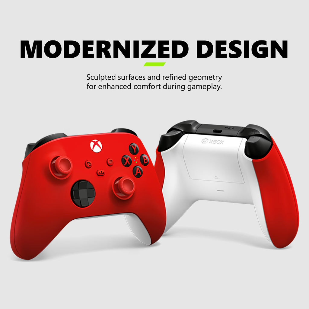 Wireless Controller – Pulse Red – for  Series X|S,  One, Pcs, Tvs, Mobile, and More