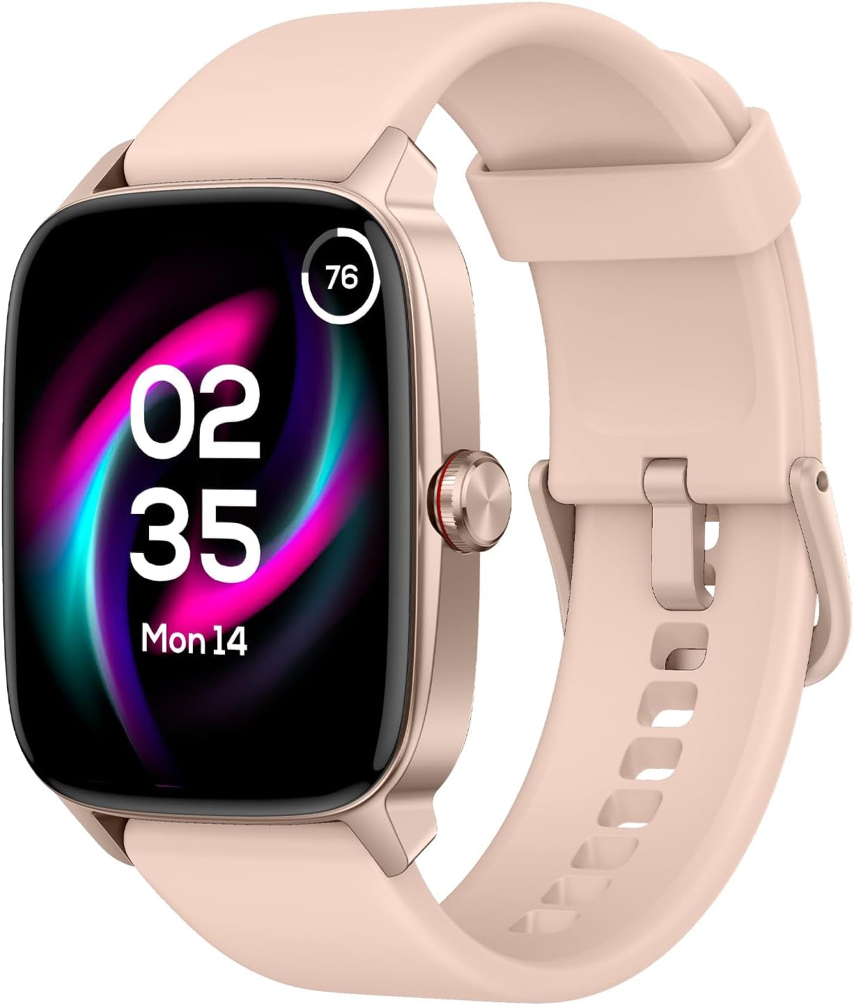 Smart Watch with Bluetooth Calling, 1.85" HD Fitness Tracker, AI Voice Assistant,100+ Sports Modes,Heart Rate,Spo2 & Sleep Monitor,Ip68 Waterproof,For Android & Ios