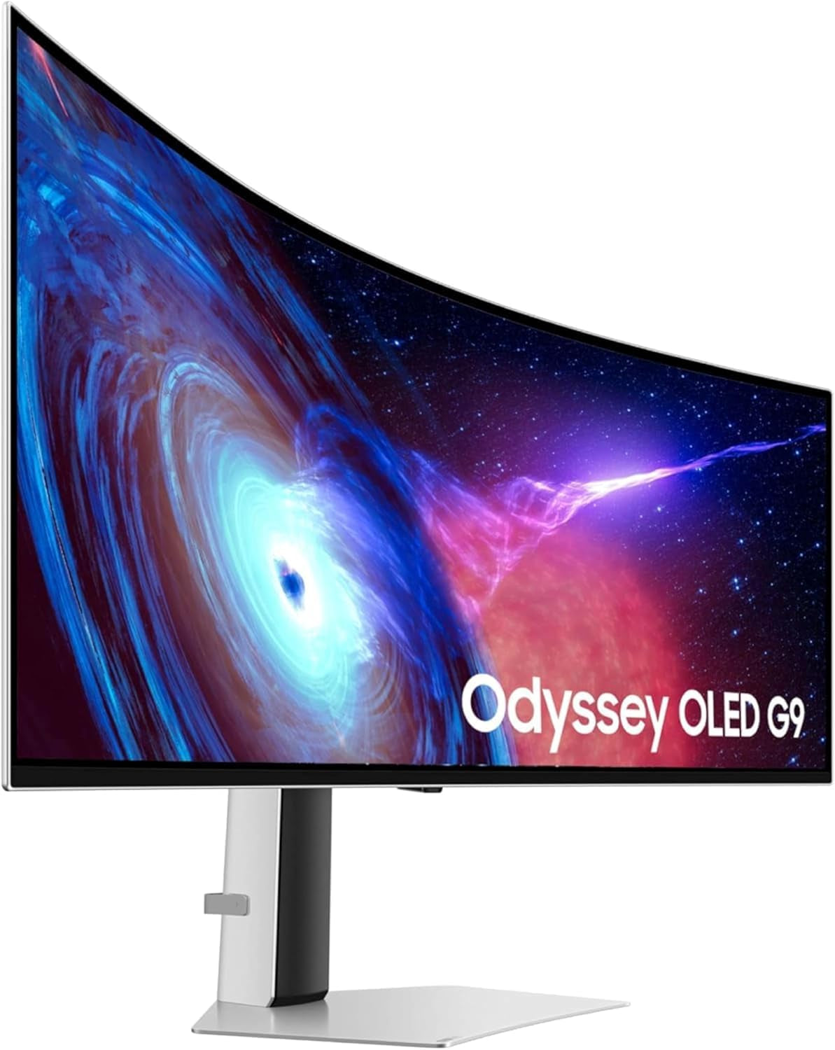 Samsung 49" Odyssey (G93SC) Series QD-OLED Curved Gaming Monitor | 240Hz, 0.03Ms, DQHD, G-Sync Compatible, Freesync Premium Pro, Adjustable Stand (LS49CG932SNXZA)