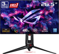 ASUS ROG PG27AQDP 27 Inch 1440P 480Hz OLED Gaming Monitor | Custom Heatsink, 0.03Ms, G-SYNC Compatible, WOLED, Displayhdr 400, AI Assistant, True 10-Bit, 99% DCI-P3, for PS5 and Xbox